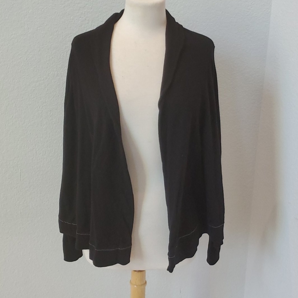 Cabi Black Sweater Jacket